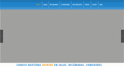 Desktop Screenshot of lunamuebles.com